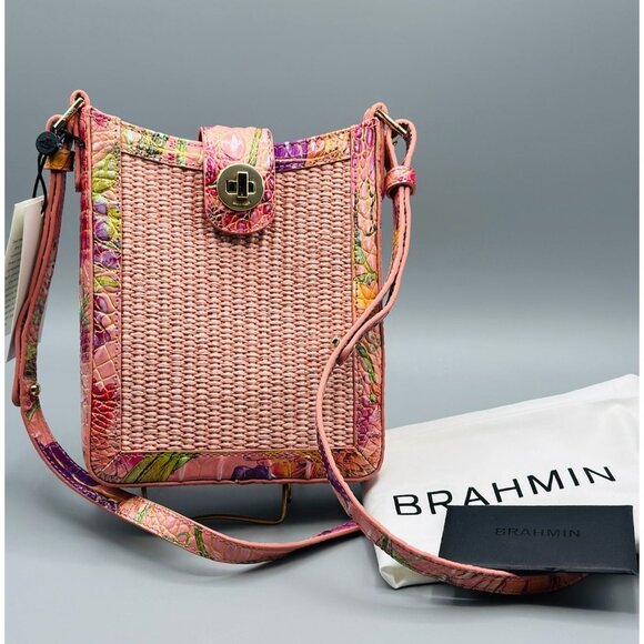 Brahmin Marley Perennial Anthuriam Melbourne Crossbody V04244401341 *READ* - Picture 8 of 16